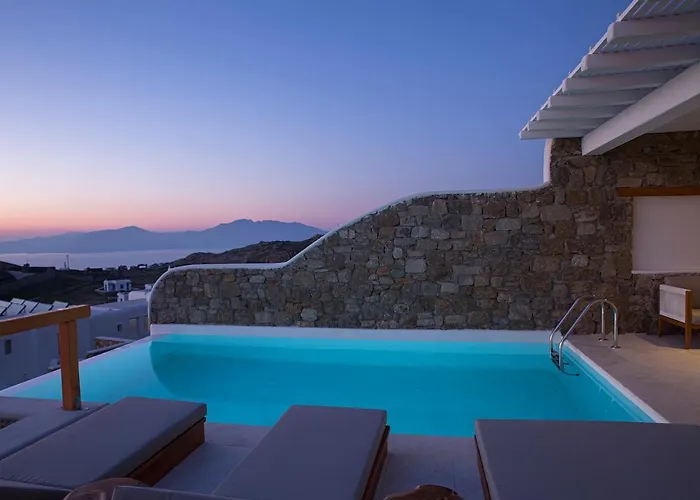 Apollo-private Pool-amazing View * Mykonos Town