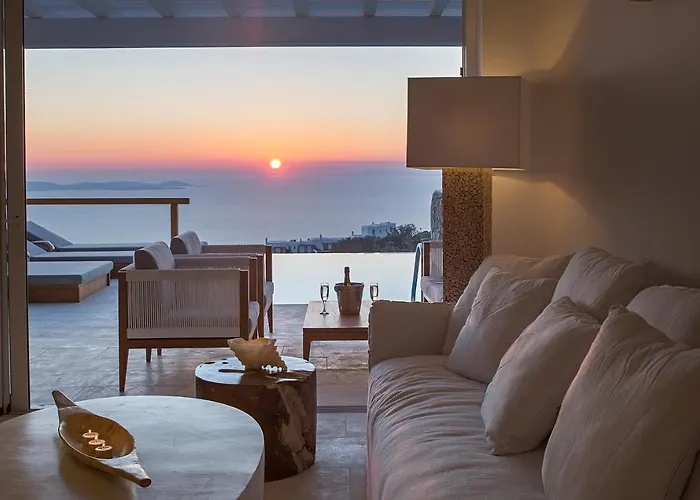 别墅 Apollo-private Pool-amazing View Mykonos Town